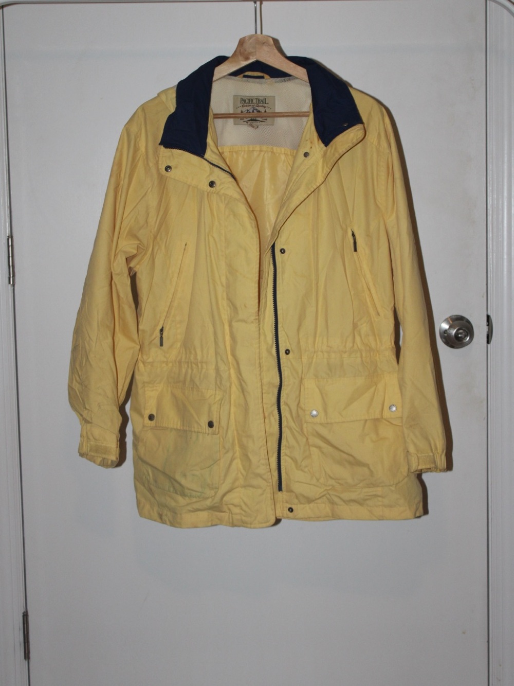 Yellow Pacific Trail Rain Coat